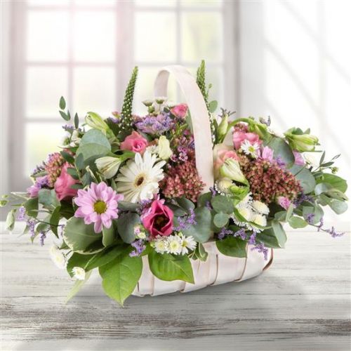 Country Life Flower Basket